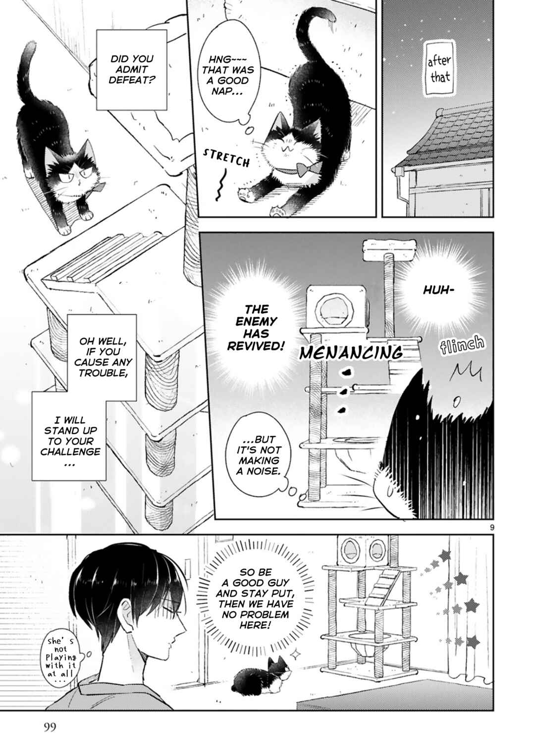 Doukyonin wa Hiza, Tokidoki, Atama no Ue. Chapter 23.2 - Page 9