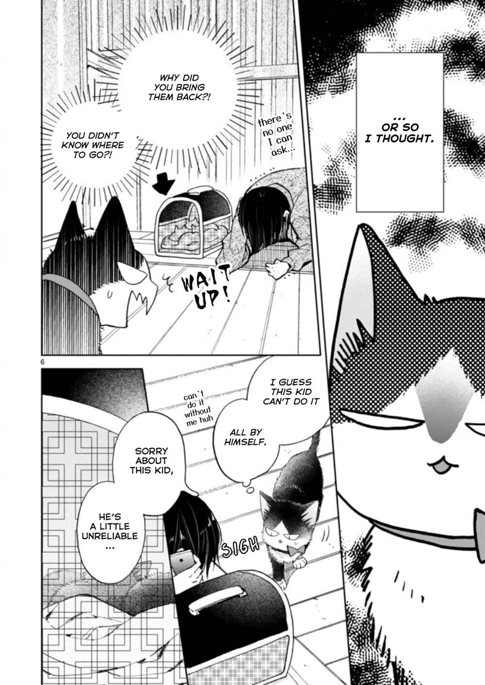 Doukyonin wa Hiza, Tokidoki, Atama no Ue. Chapter 19.3 - Page 6