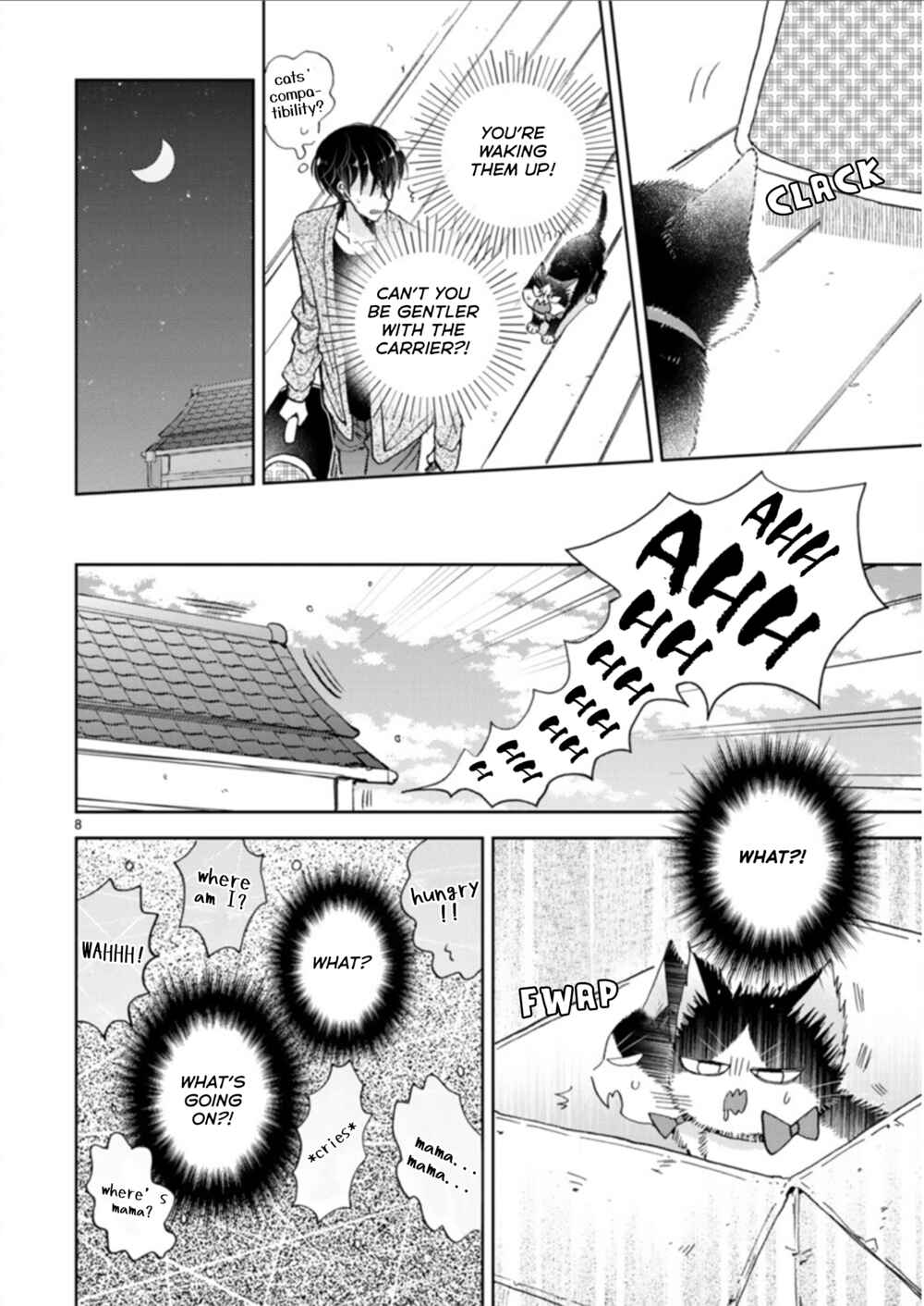 Doukyonin wa Hiza, Tokidoki, Atama no Ue. Chapter 19.3 - Page 8