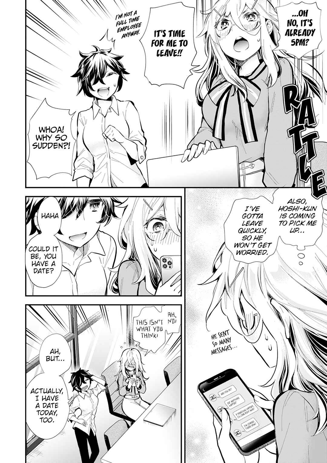 Shingeki no Eroko-san: Hen na Oneesan wa Danshi Kousei to Nakayoku Naritai Chapter 38 - Page 9