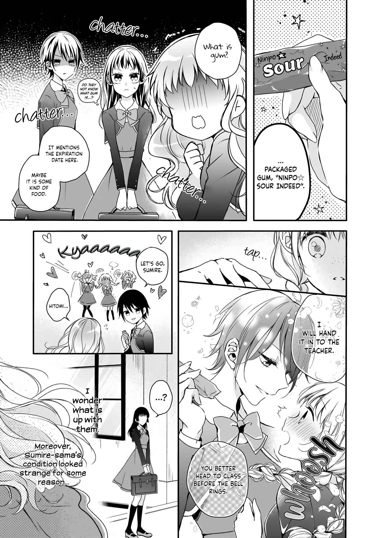 Zan'nen-kei Akuyaku Reijou wa 3-nen-go ni Hametsu suru You desu Chapter 1.2 - Page 4