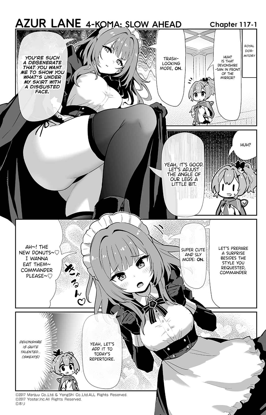 Azur Lane: Bisoku Zensin! Chapter 117 - Page 1