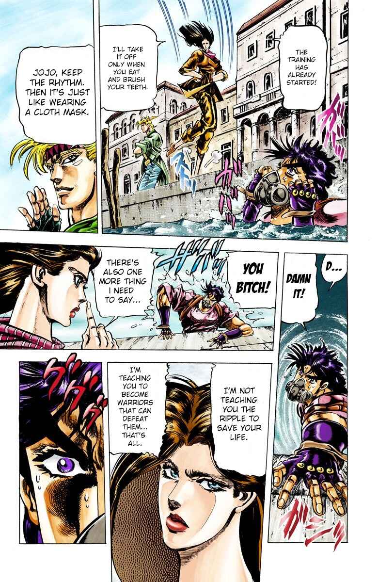 JoJo no Kimyou na Bouken: Part 2 - Sentou Chouryuu Color-ban Chapter 28 - Page 10
