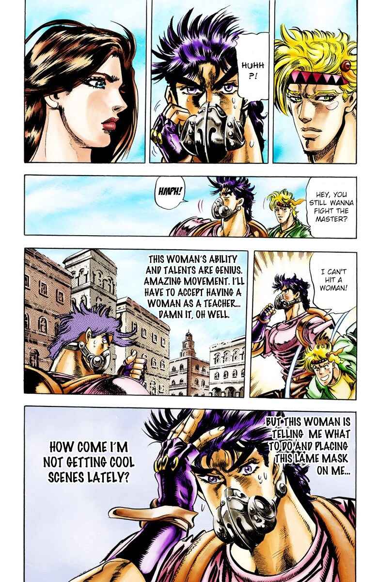 JoJo no Kimyou na Bouken: Part 2 - Sentou Chouryuu Color-ban Chapter 28 - Page 11