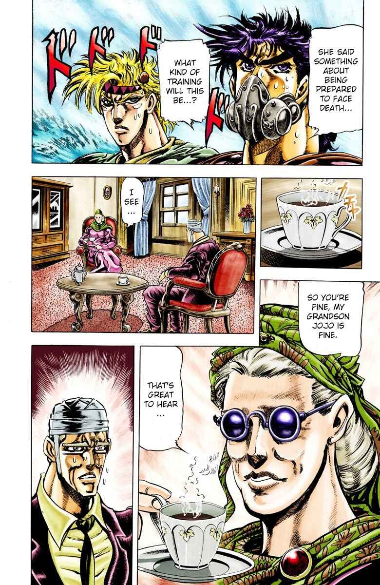 JoJo no Kimyou na Bouken: Part 2 - Sentou Chouryuu Color-ban Chapter 28 - Page 14