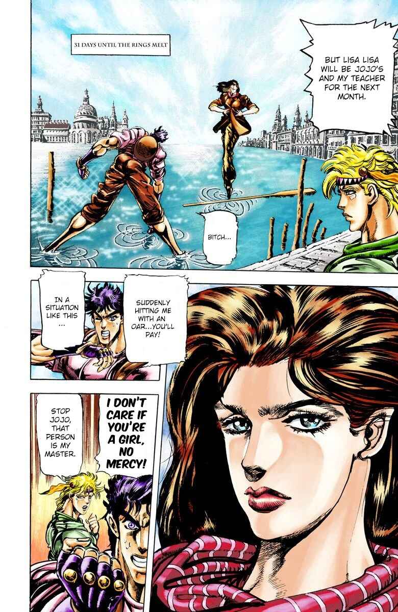 JoJo no Kimyou na Bouken: Part 2 - Sentou Chouryuu Color-ban Chapter 28 - Page 3