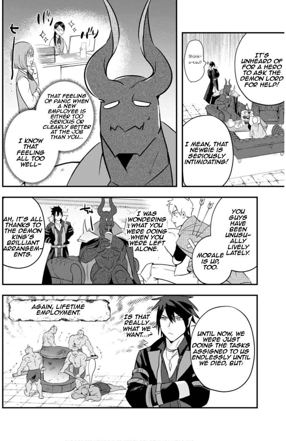 MaOL! ~Shachiku OL to Isekai Saikyou Maou Irekawari Seikatsu~ Chapter 8 - Page 8