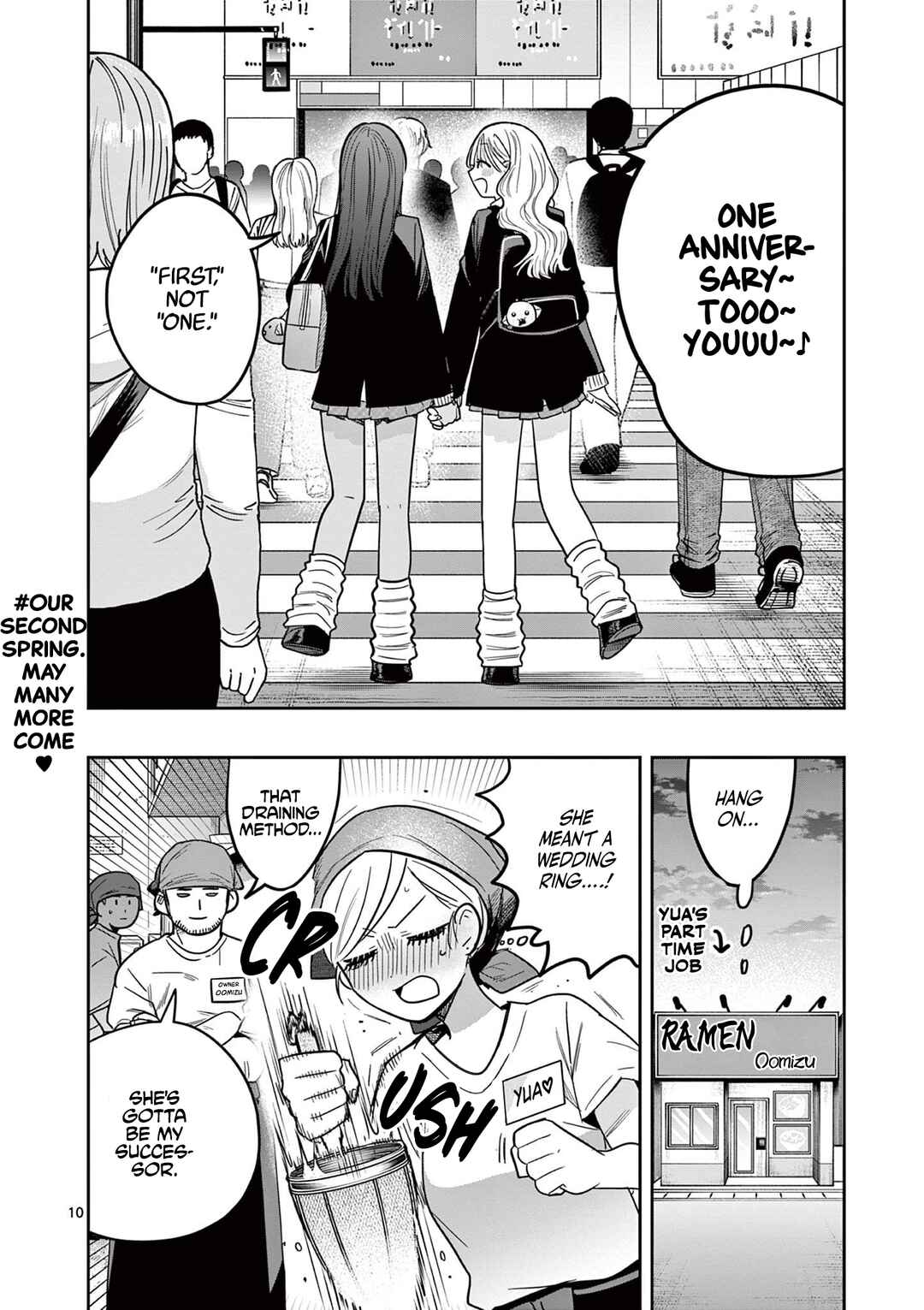 #Gyaru to Gyaru no Yuri Chapter 2 - Page 10