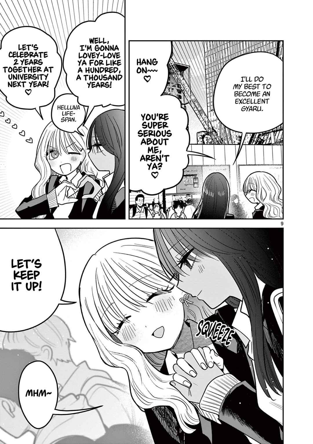 #Gyaru to Gyaru no Yuri Chapter 2 - Page 9