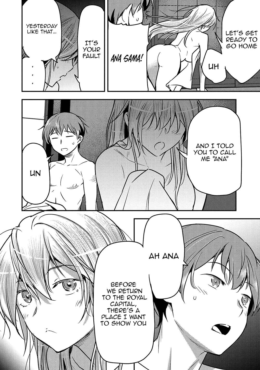 Chounin A wa Akuyaku Reijou o Doushitemo Sukuitai: Dobu to Sora to Koori no Himegimi Chapter 30 - Page 25