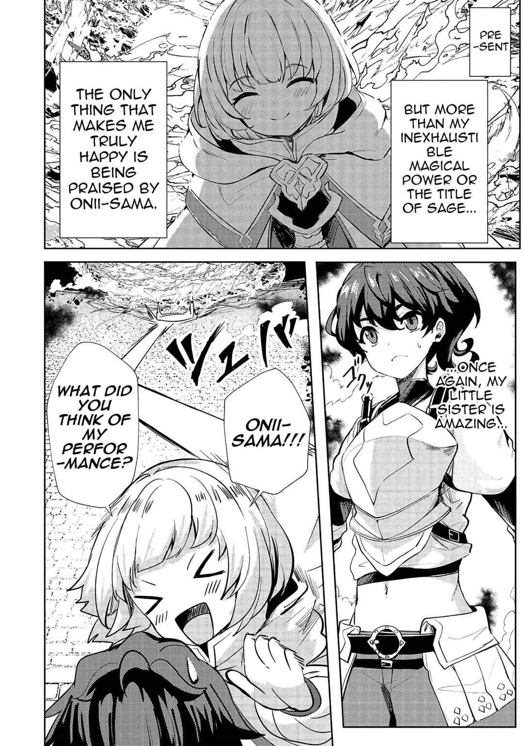 Ane ga Kensei de Imouto ga Kenja de Chapter 14 - Page 4