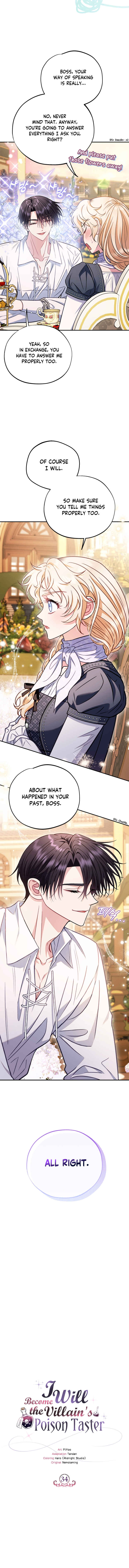 I Will Become the Villain's Poison Taster Chapter 34 - Page 5