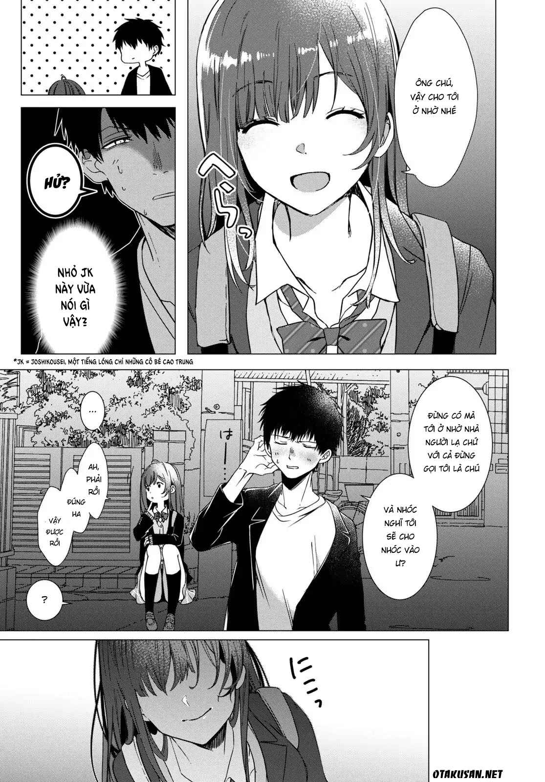 Hige o Soru. Soshite Joshikousei o Hirou. Chapter 1 - Page 8