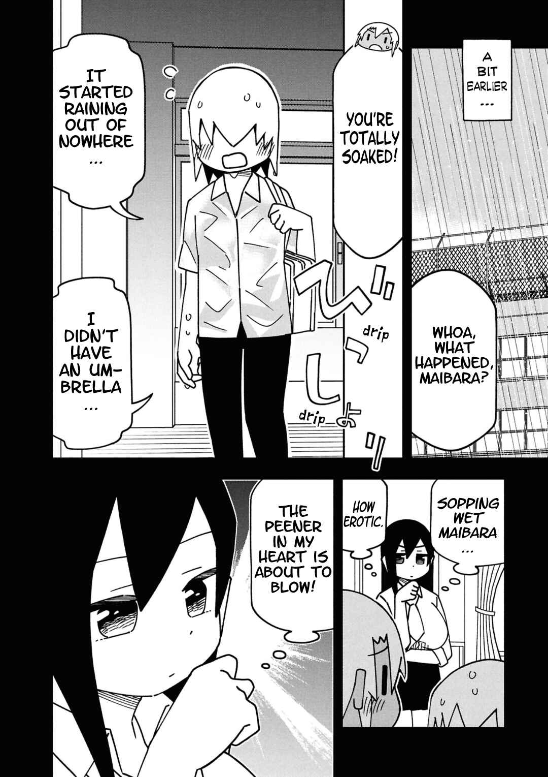 Maibara-kun wa Tsuyotsuyo Gal Kara Hanarerarenai Chapter 12 - Page 4