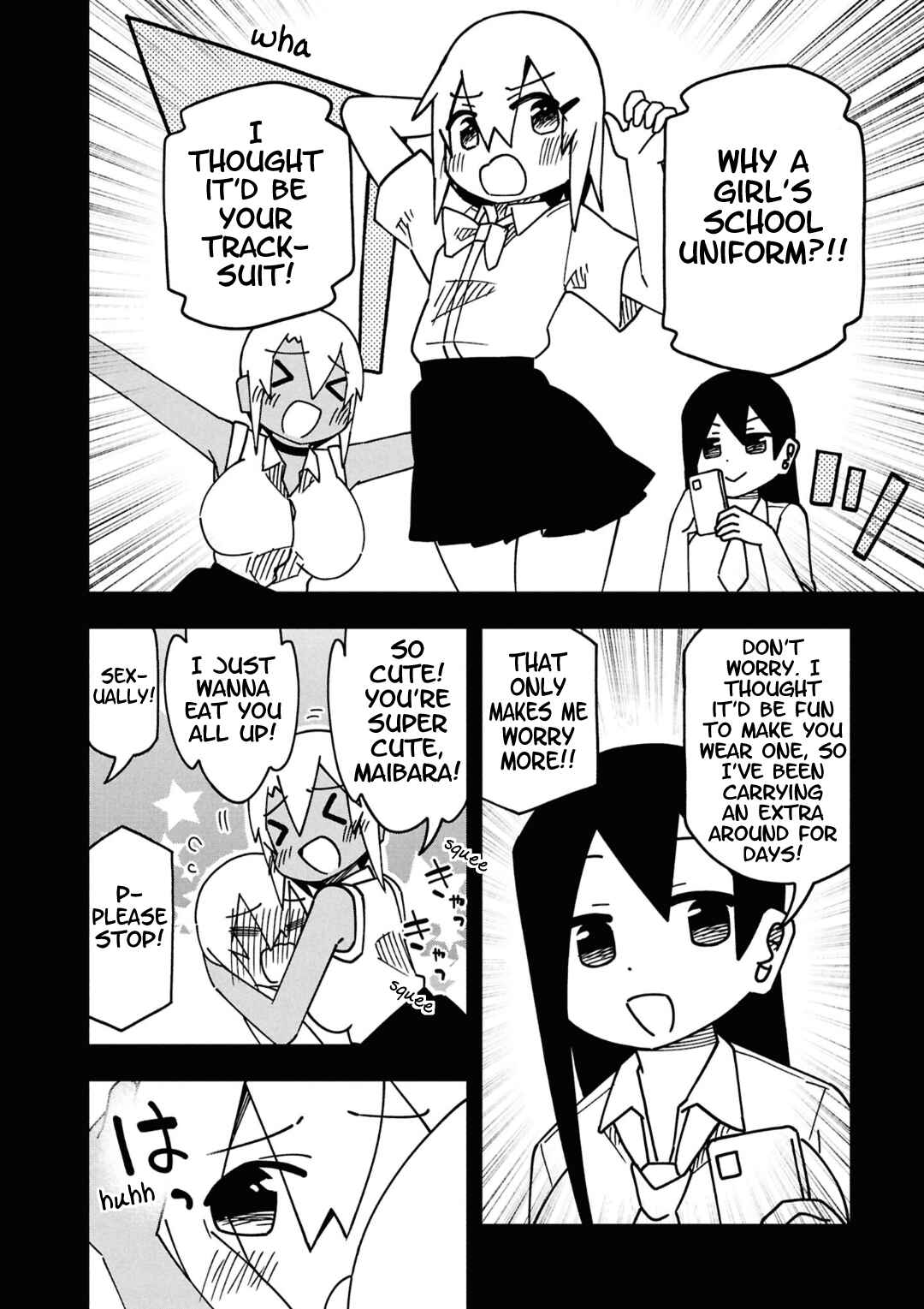 Maibara-kun wa Tsuyotsuyo Gal Kara Hanarerarenai Chapter 12 - Page 6