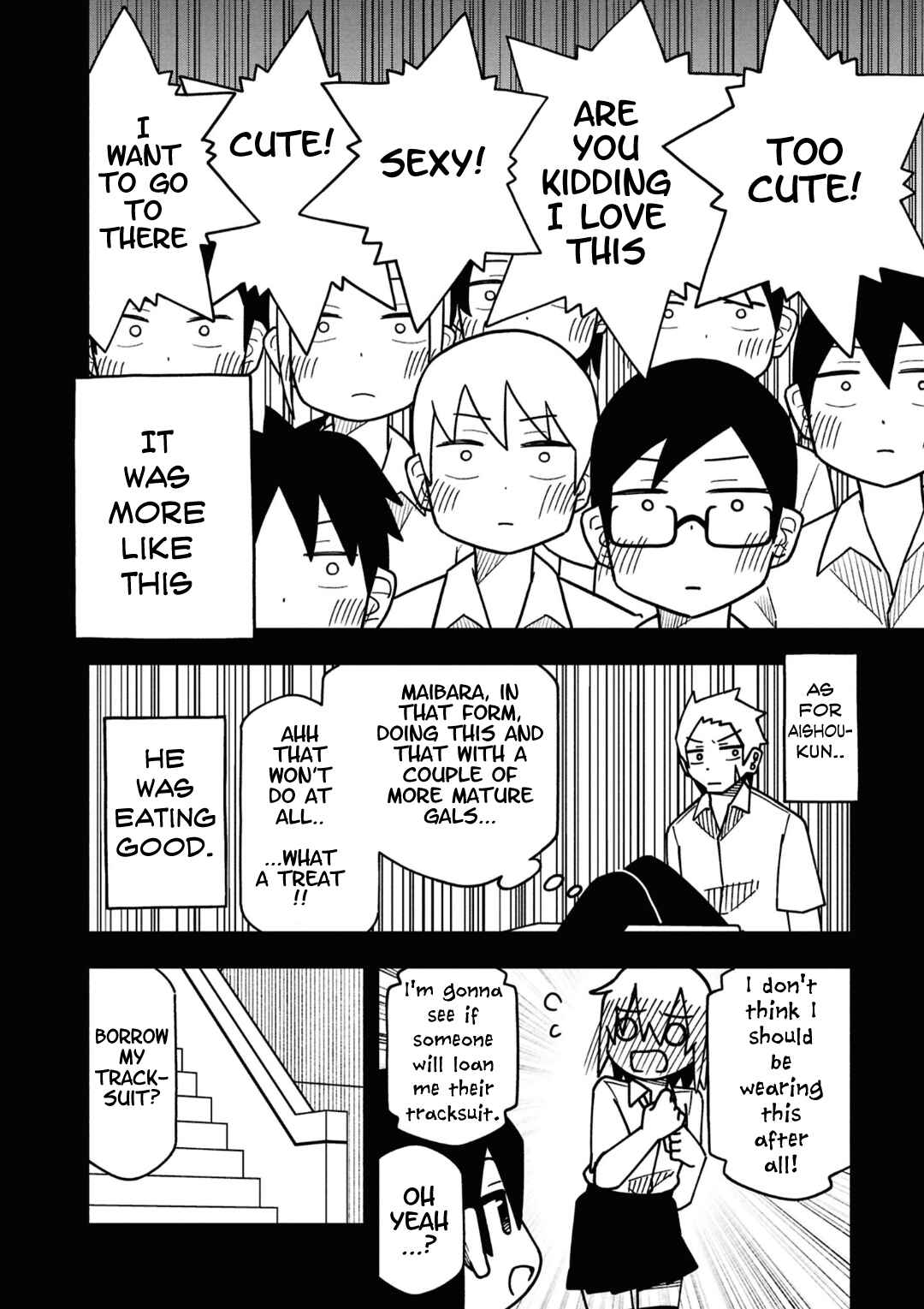 Maibara-kun wa Tsuyotsuyo Gal Kara Hanarerarenai Chapter 12 - Page 8