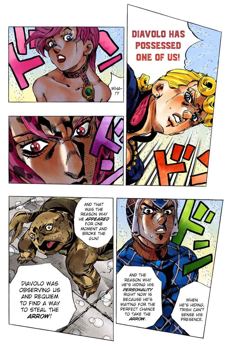 JoJo no Kimyou na Bouken: Part 5 - Ougon no Kaze Color-ban Chapter 141 - Page 16