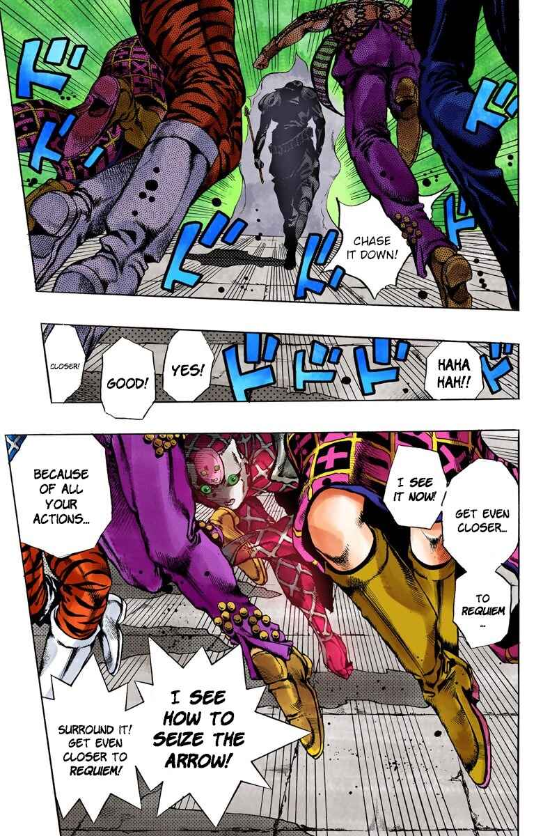 JoJo no Kimyou na Bouken: Part 5 - Ougon no Kaze Color-ban Chapter 141 - Page 6