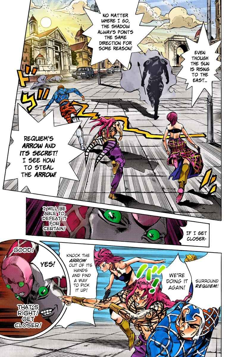 JoJo no Kimyou na Bouken: Part 5 - Ougon no Kaze Color-ban Chapter 141 - Page 8