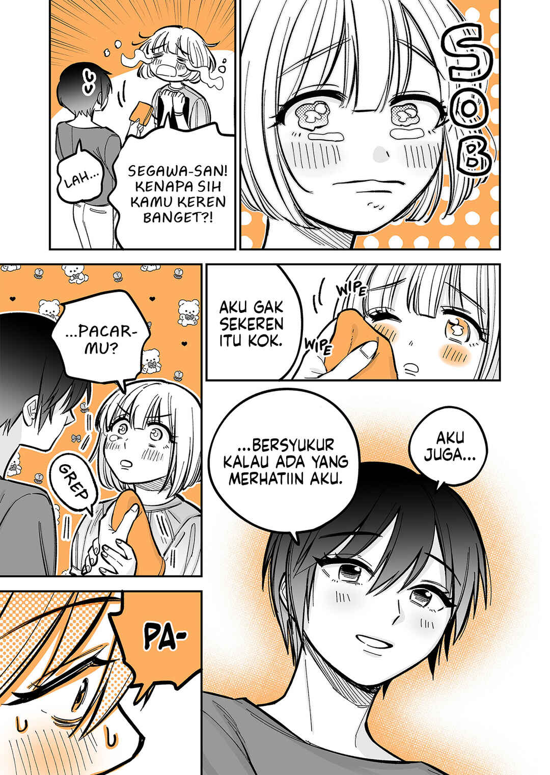 Genkai OL to Joshi Daisei ga 〇〇 Suru Hanashi Chapter 3.4 - Page 5