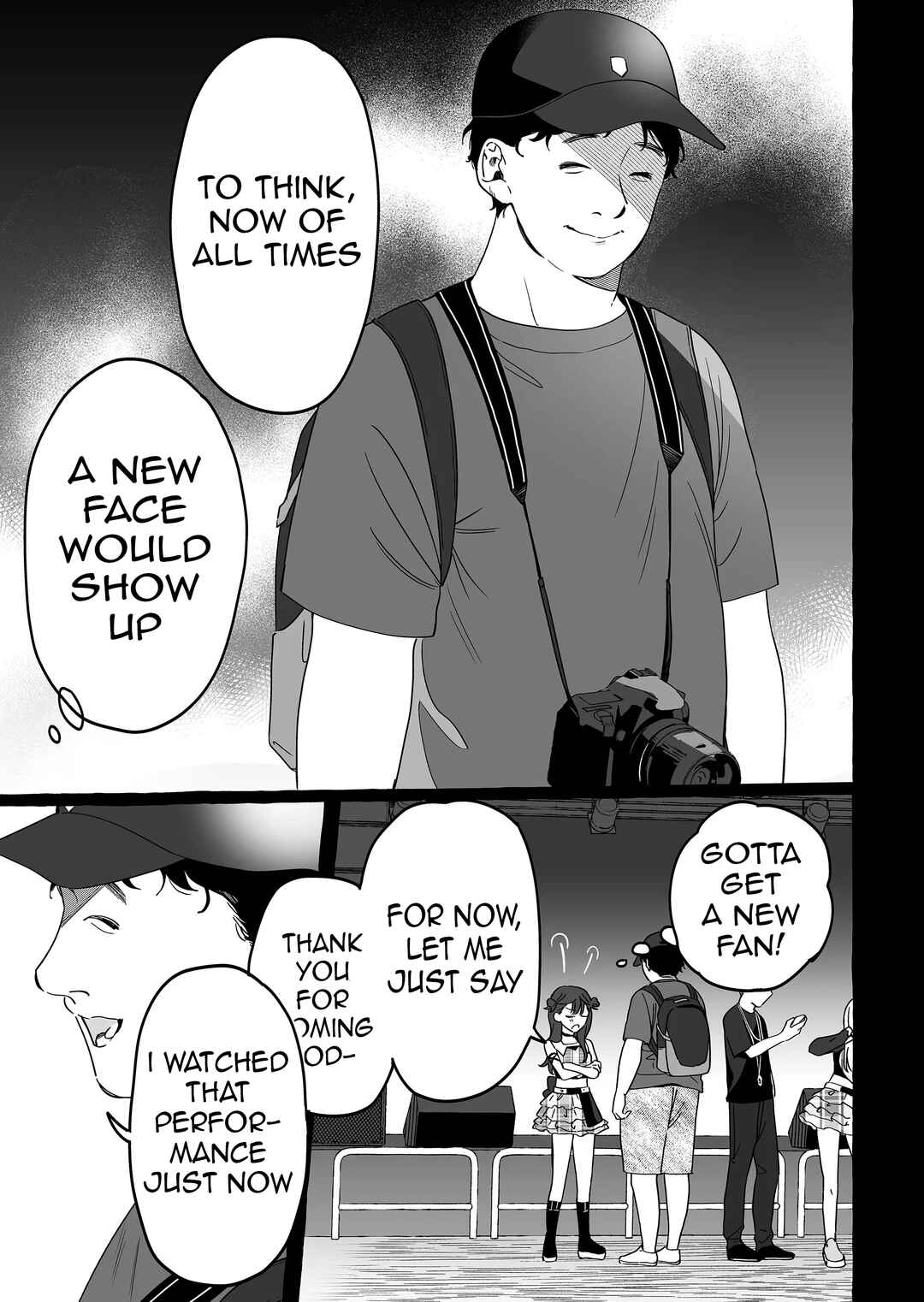 Damedol to Sekai ni 1-nin dake no Fan Chapter 9 - Page 9