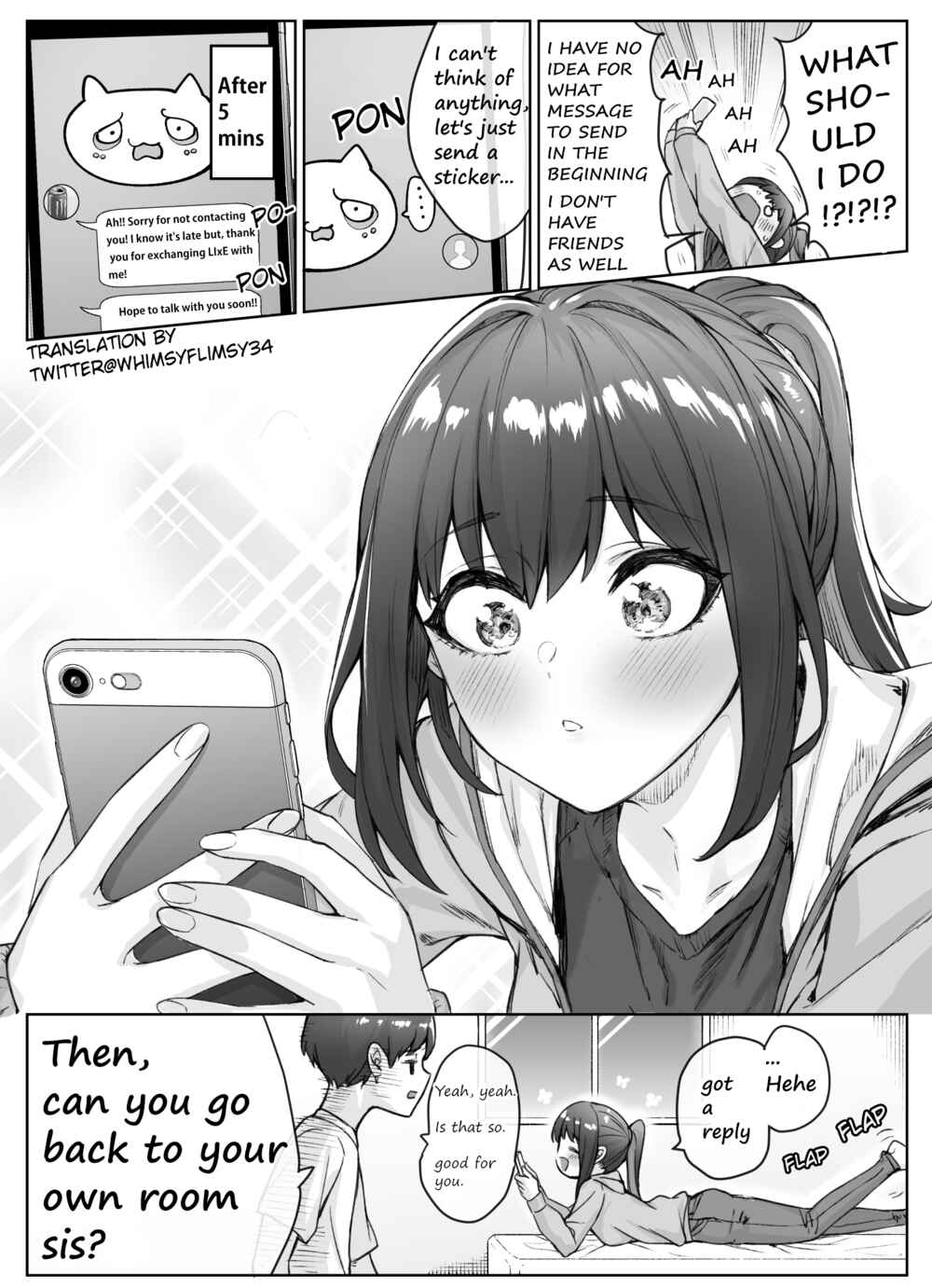 Ichinichi Goto ni Tsun ga Hetteku Tsuntsuntsuntsuntsuntsuntsuntsuntsuntsuntsundere Joshi Chapter 14.2 - Page 1