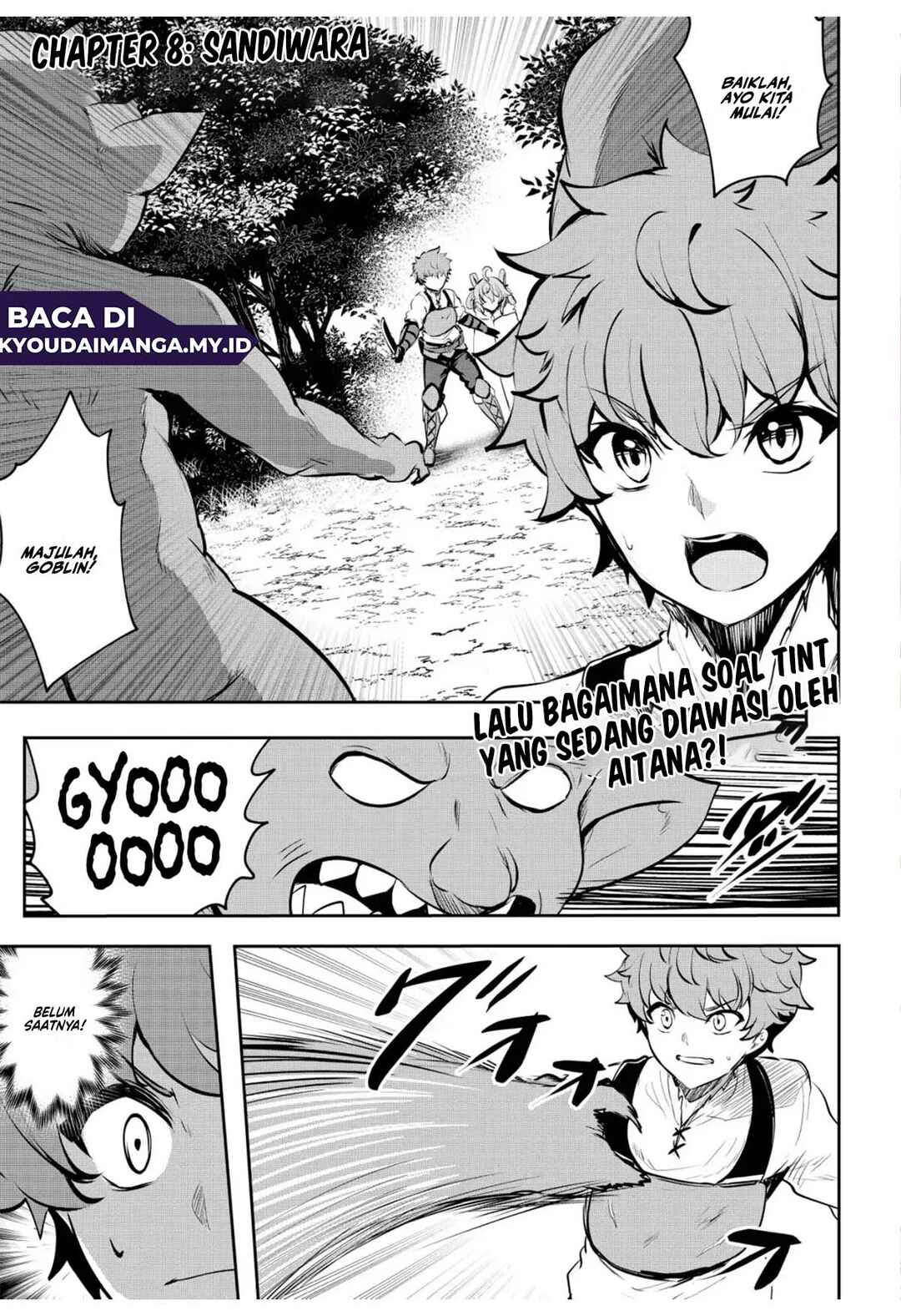 Dore dake Doryoku Shite mo Mannen Level 0 no Ore wa Tsuihou Sareta ~Shin no Teki to Yobareta Shounen wa, Shachiku Megami to Deatte Saikyou no Chikara wo Te ni Ireru~ Chapter 8 - Page 2