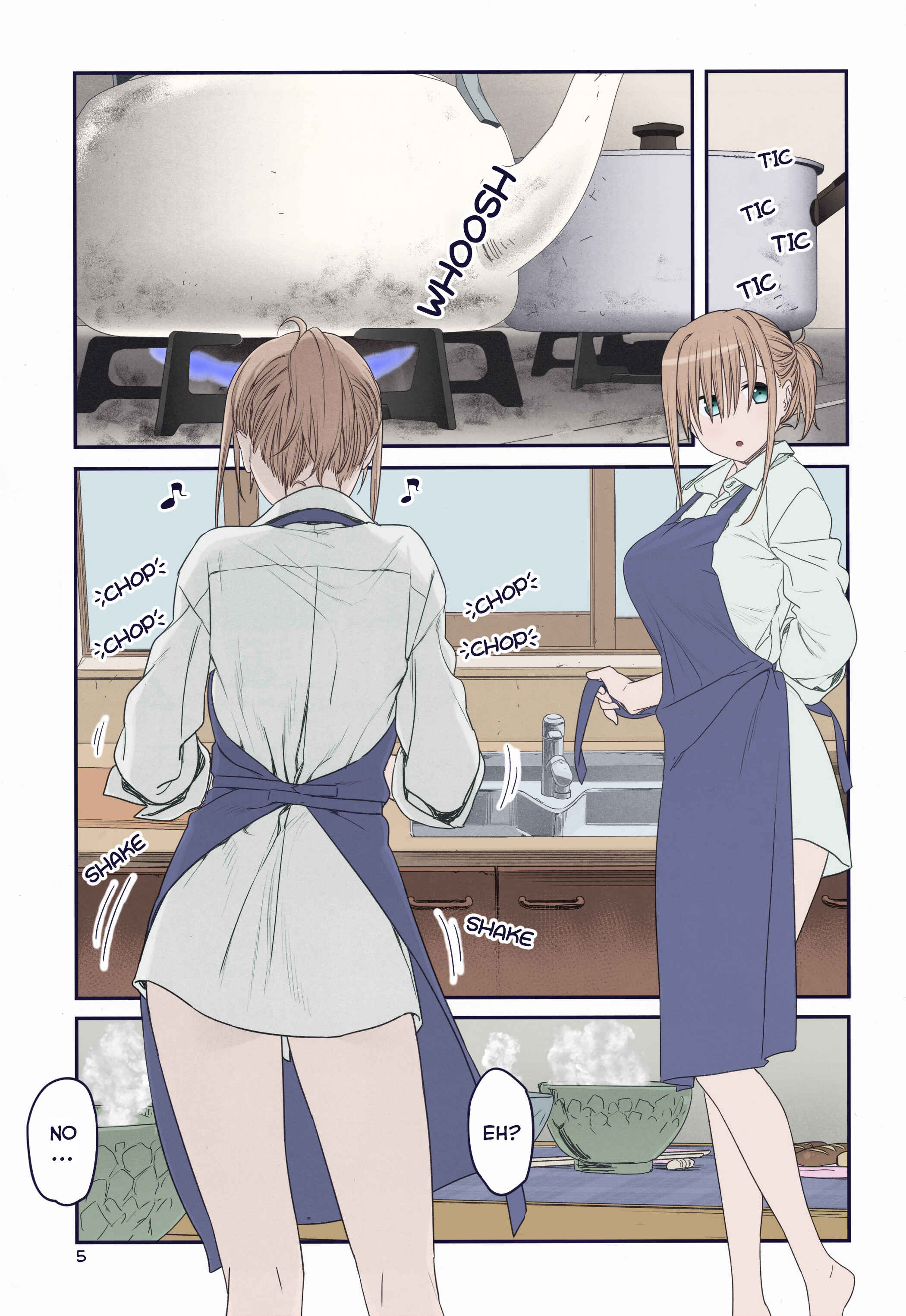 Getsuyoubi no Tawawa (Twitter Webcomic) (Fan Colored) Chapter 14 - Page 5