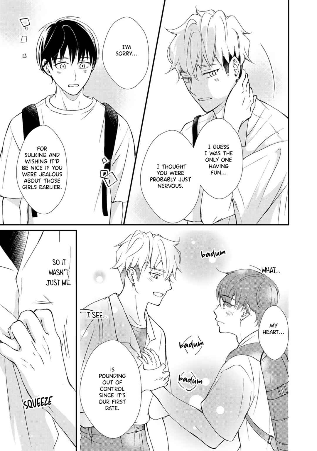 Moyuru Haru ni Deiau Bokura Chapter 7.5 - Page 14