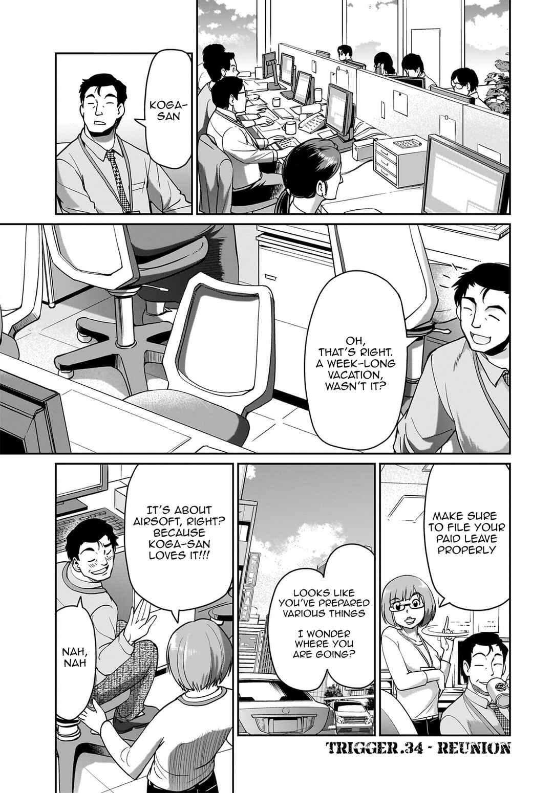 Isekai Shoukan Ojisan no Juu Musou Life ~Sabage-zuki Salaryman wa Kaisha Owari ni Isekai e Chokki Suru~ Chapter 34 - Page 2