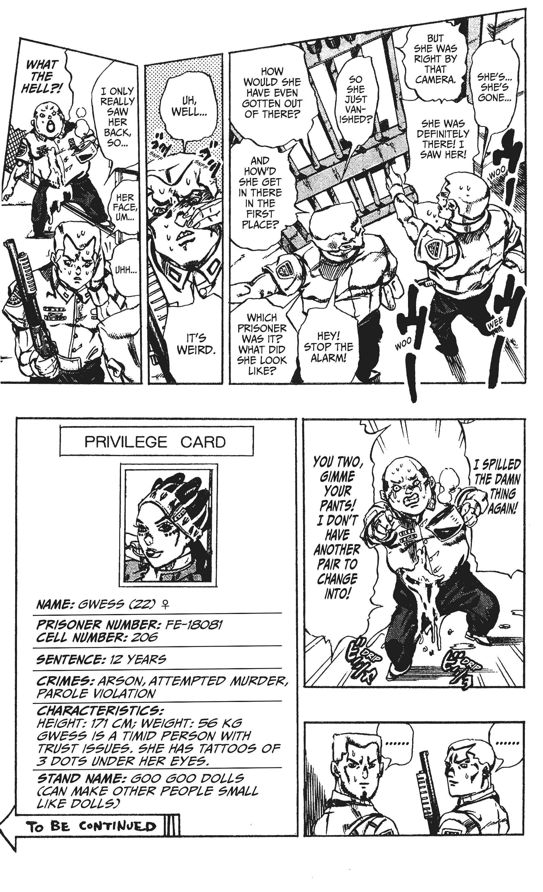 JoJo no Kimyou na Bouken: Part 6 - Stone Ocean Chapter 9 - Page 22