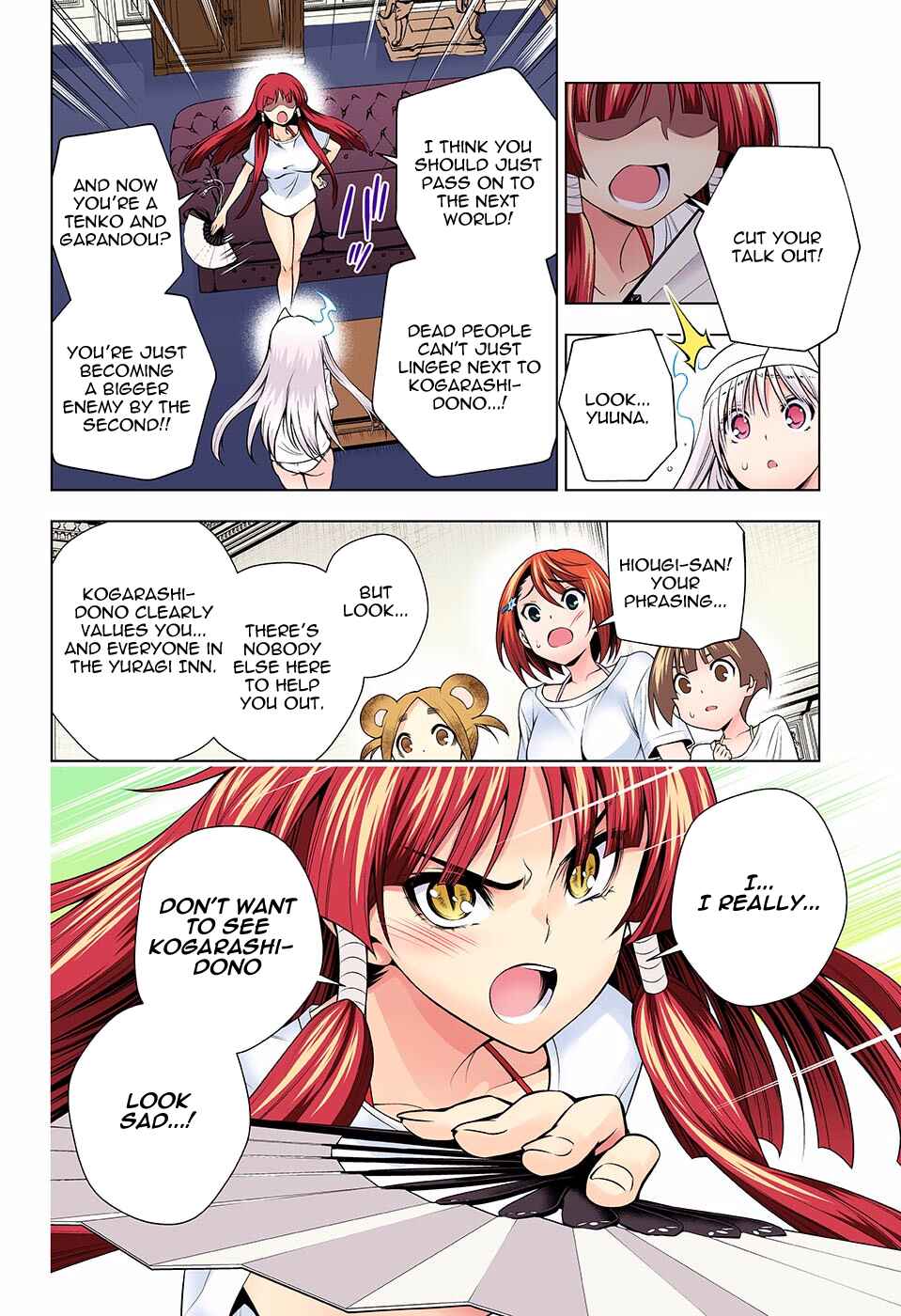 Yuragi-sou no Yuuna-san (Official Colored) Chapter 121 - Page 6