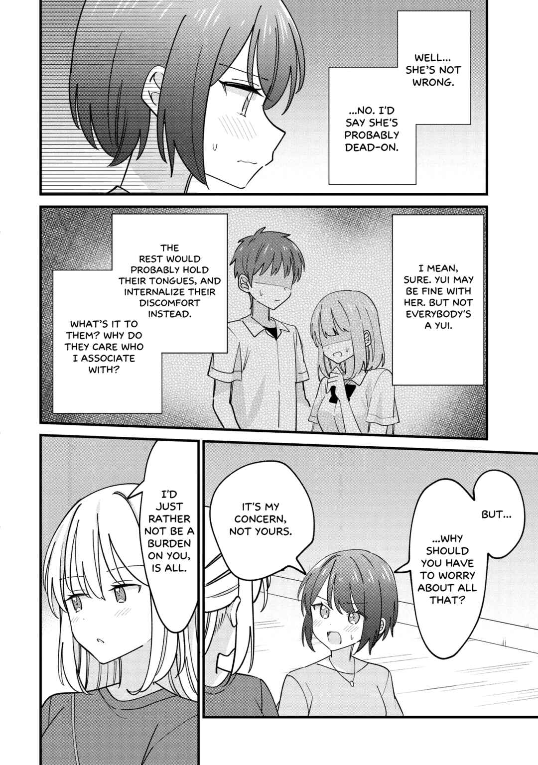 Kao dake yoi Classmate ga, Yatara to Guigui Kuru Yuri no Hanashi. Chapter 6 - Page 11