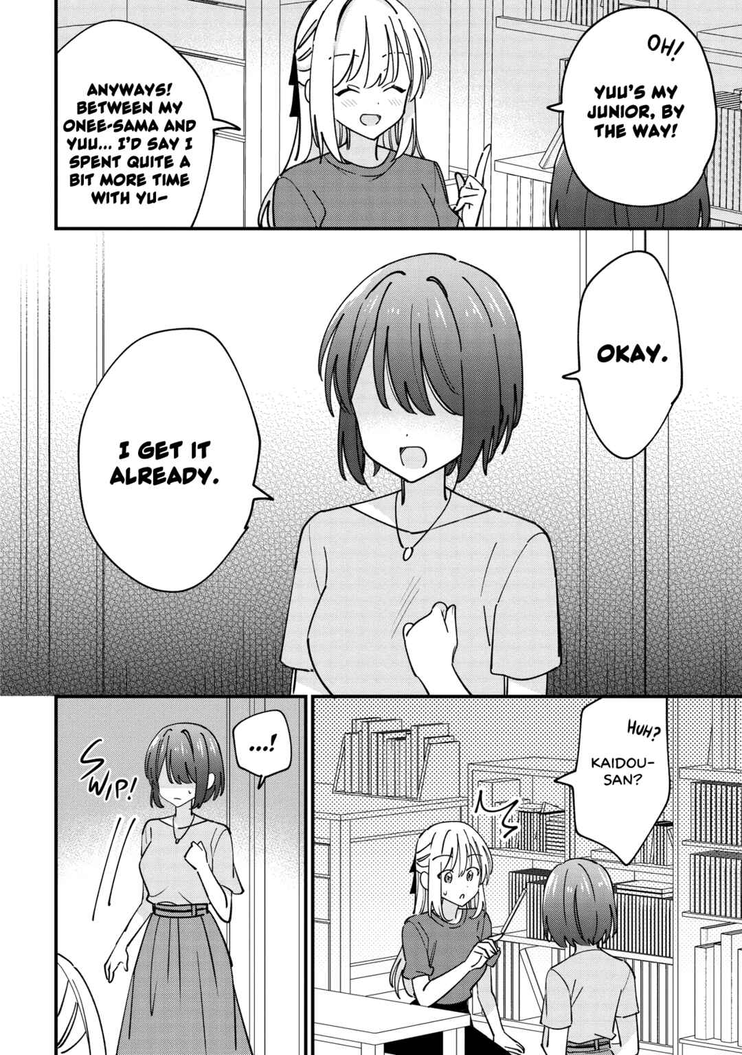 Kao dake yoi Classmate ga, Yatara to Guigui Kuru Yuri no Hanashi. Chapter 6 - Page 21
