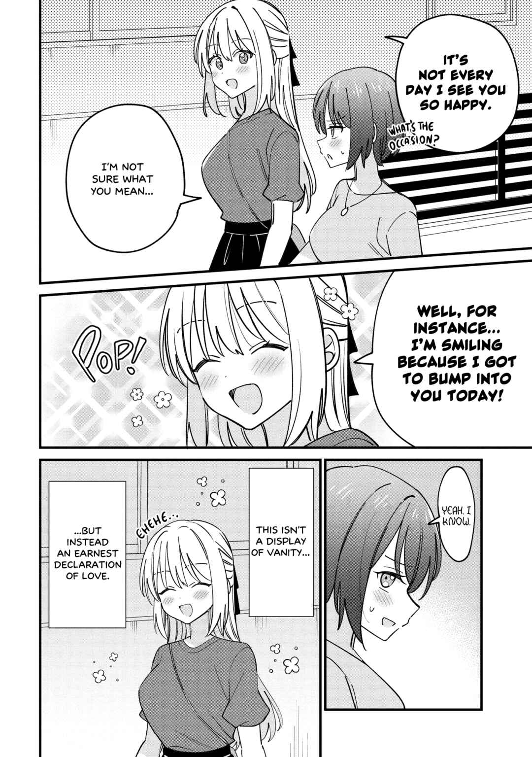 Kao dake yoi Classmate ga, Yatara to Guigui Kuru Yuri no Hanashi. Chapter 6 - Page 7