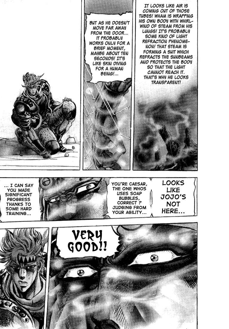 JoJo no Kimyou na Bouken: Part 2 - Sentou Chouryuu Chapter 46 - Page 15