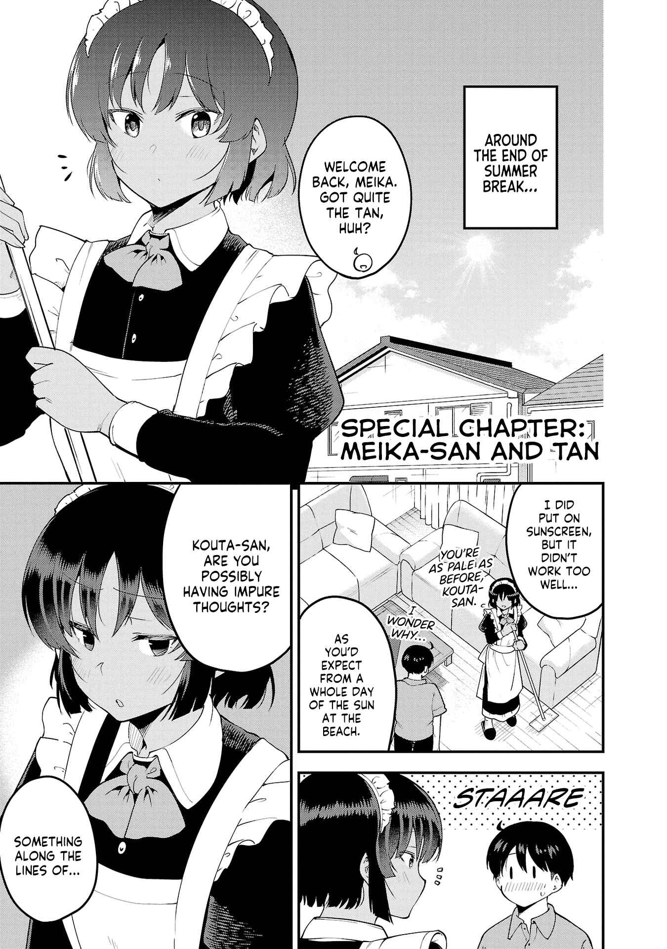 Meika-san wa Oshikorosenai Chapter 101.1 - Page 1