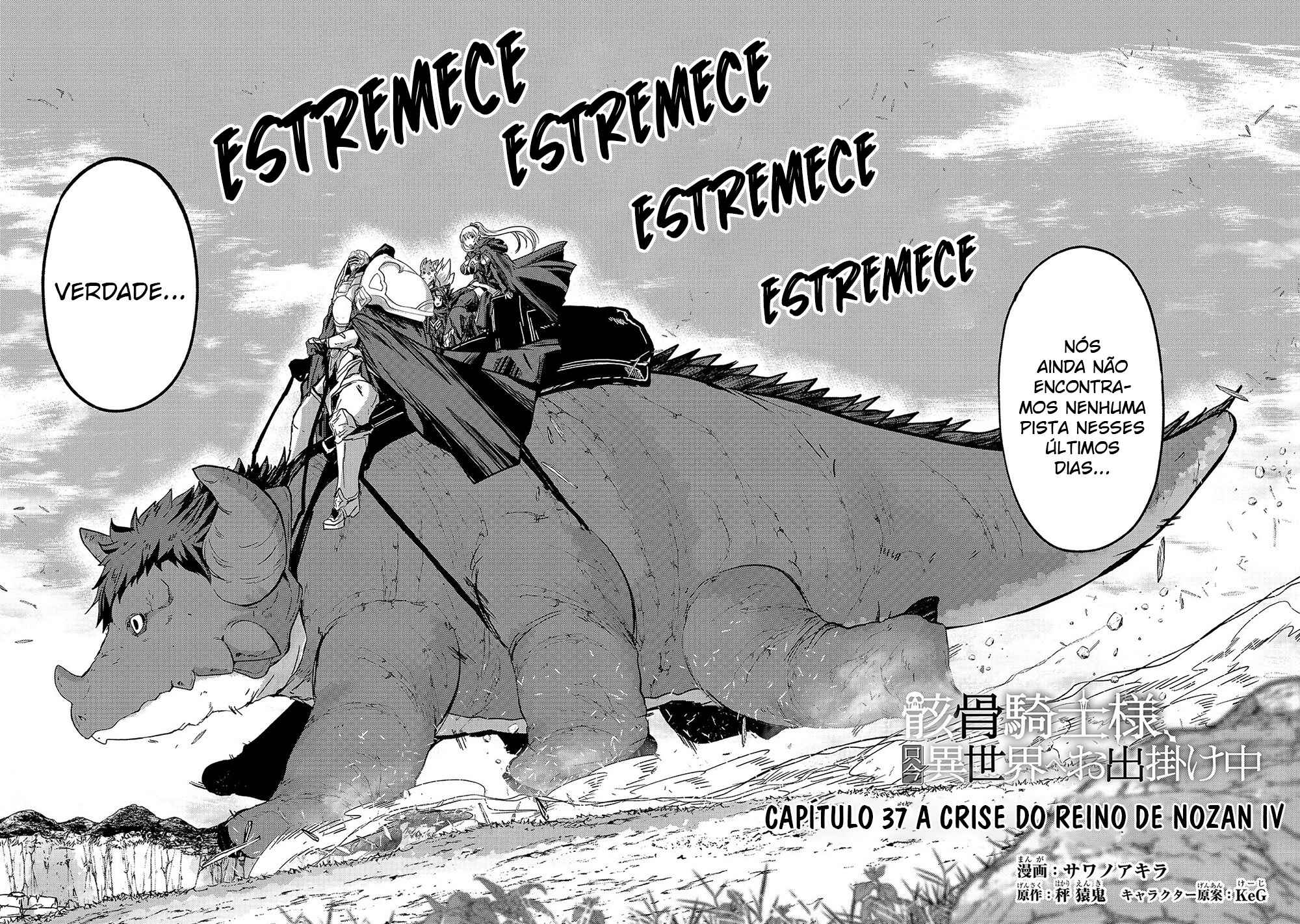 Gaikotsu Kishi-sama, Tadaima Isekai e Odekake-chuu Chapter 37 - Page 3