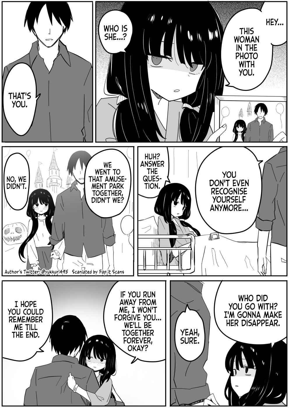 The Yandere with Fading Memory Chapter ? - Page 1