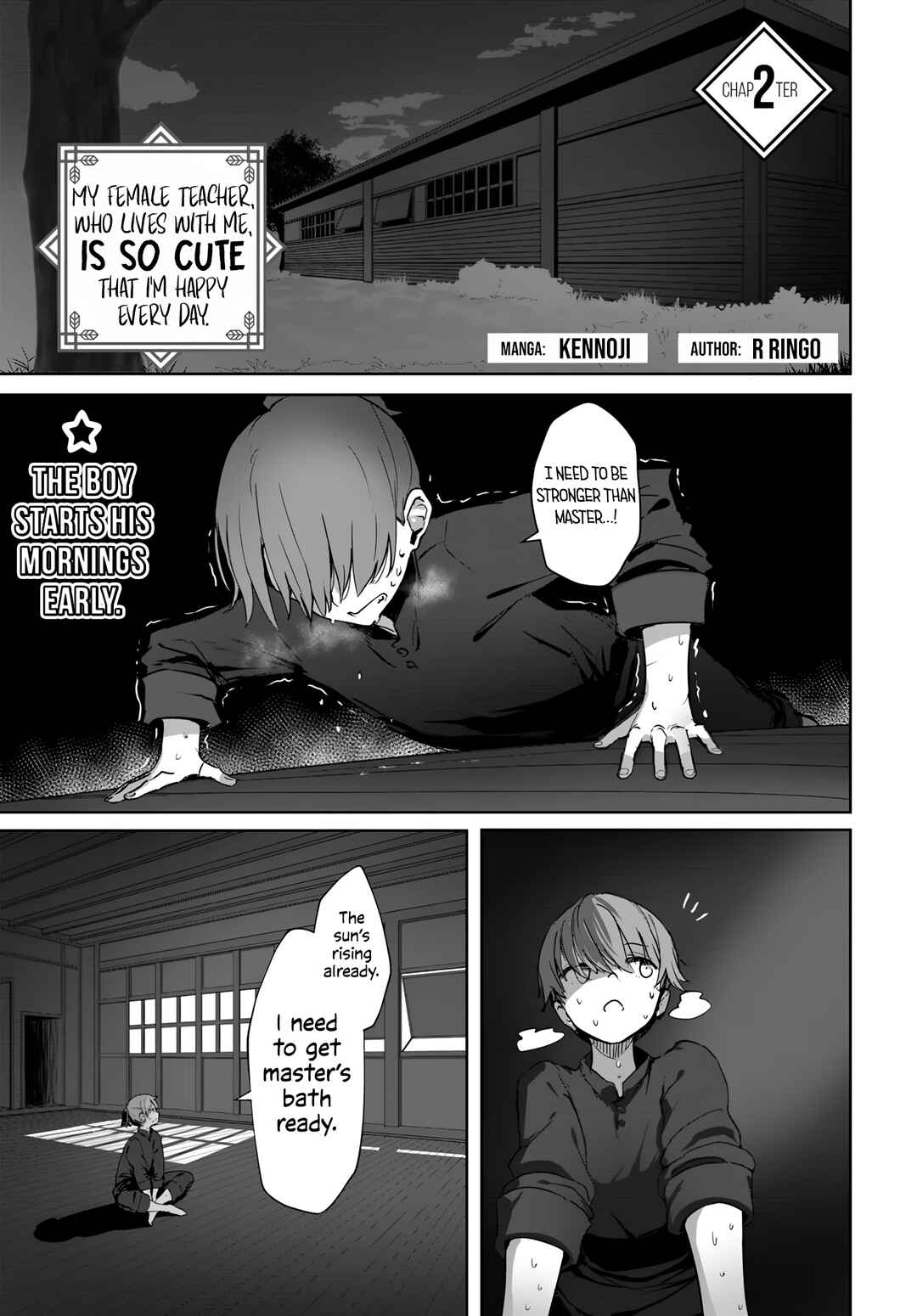 Doukyo Shiteiru Kensei no Onna Shishou ga Kawaisugite Mainichi Shiawase desu Chapter 2 - Page 2