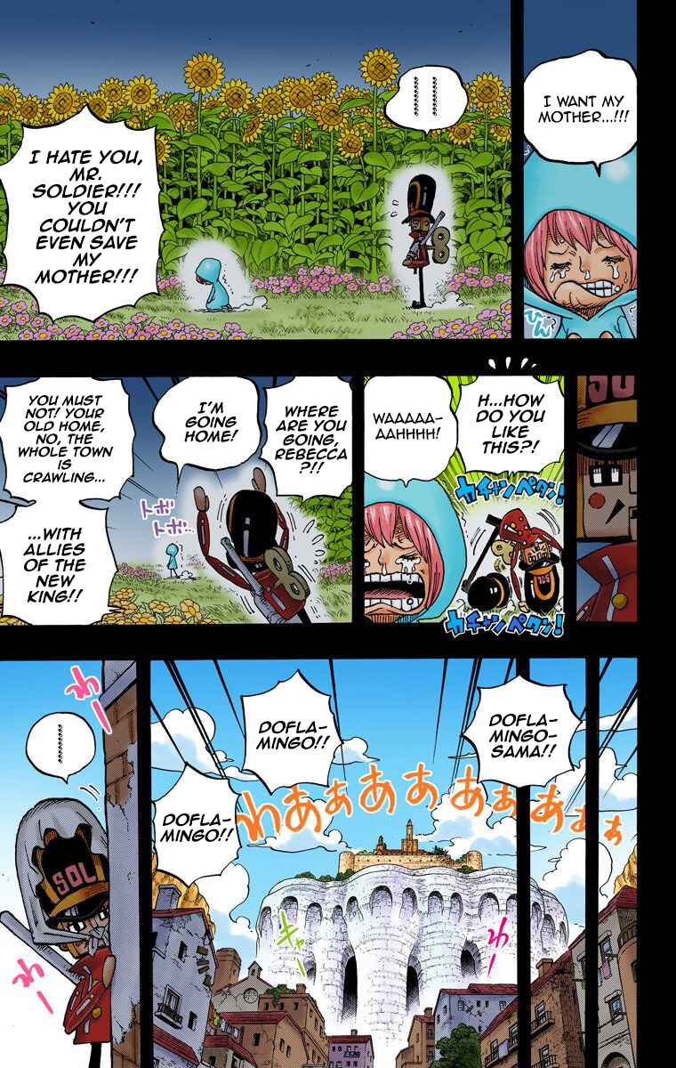 One Piece (Official Colored) Chapter 721 - Page 12