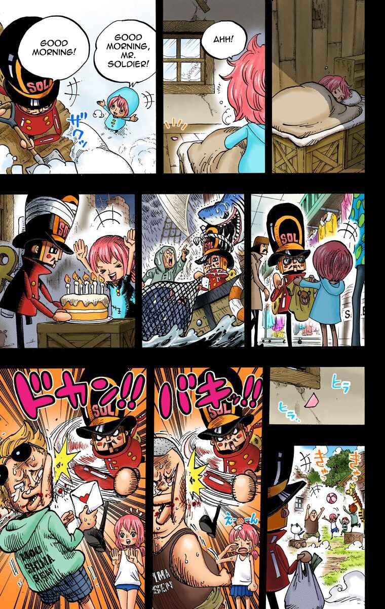 One Piece (Official Colored) Chapter 721 - Page 16