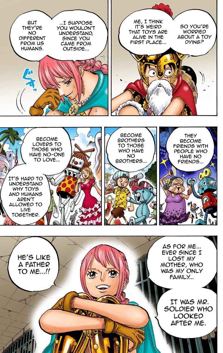 One Piece (Official Colored) Chapter 721 - Page 4