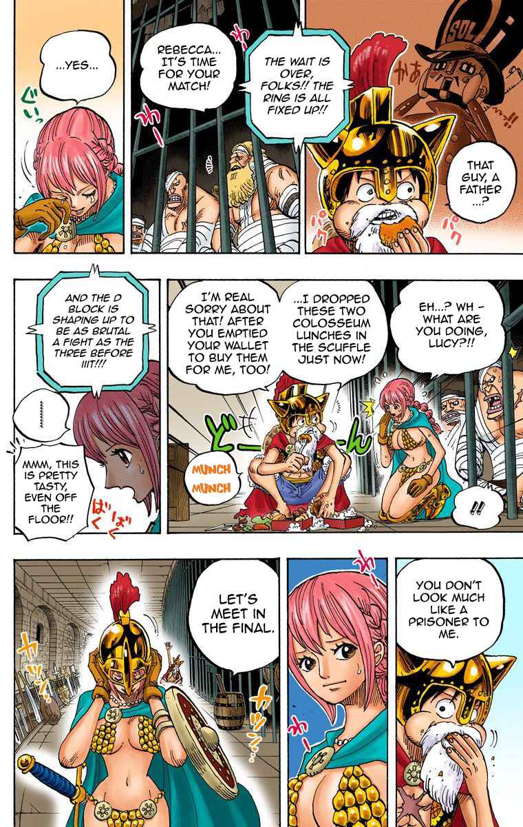 One Piece (Official Colored) Chapter 721 - Page 5