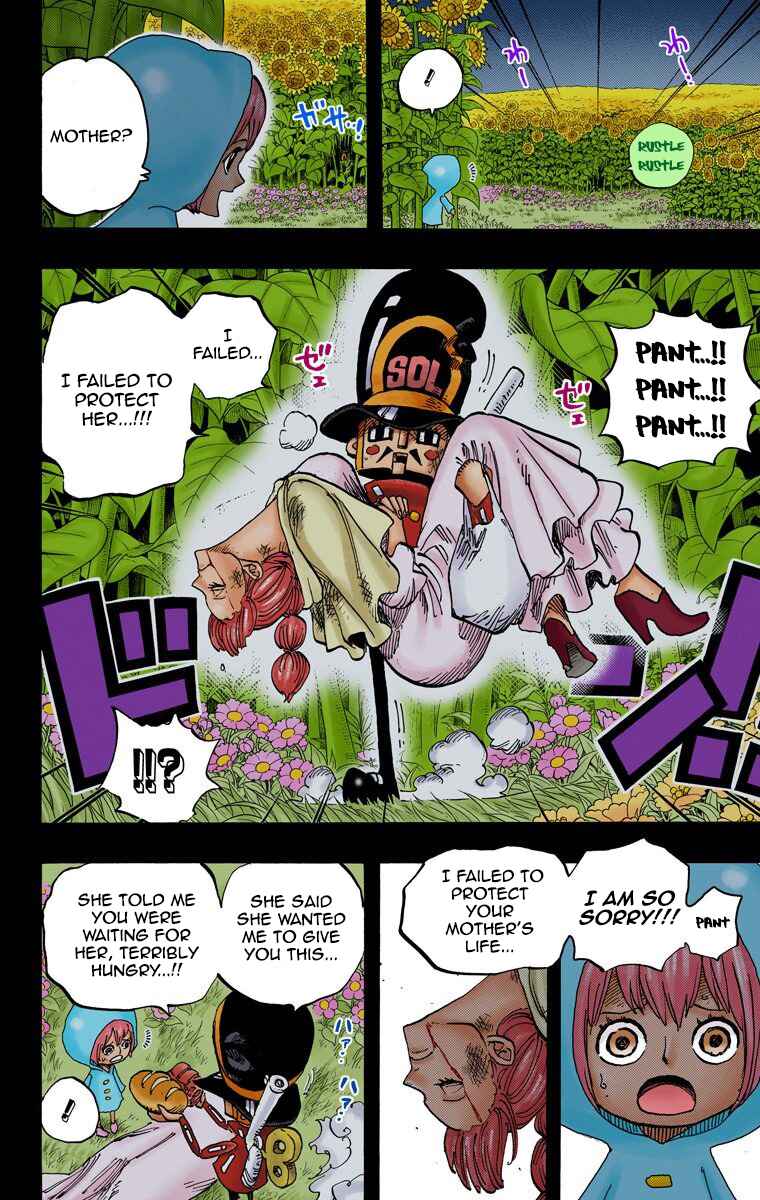 One Piece (Official Colored) Chapter 721 - Page 9