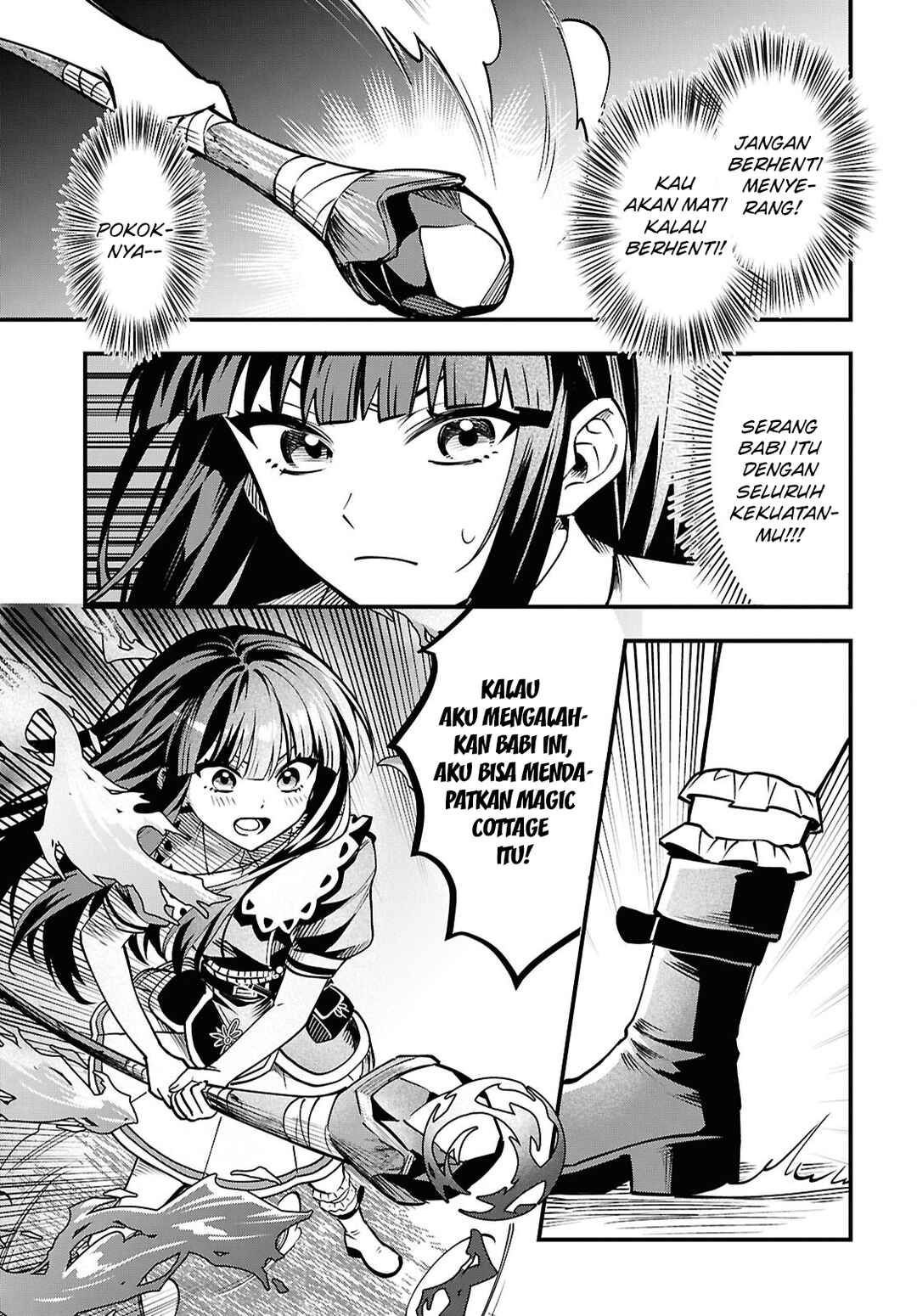 Doumo, Butsuyoku no Seijo desu: Musou Skill "Clear Houshuu" de Seidai ni Kanchigai Saremashita Chapter 3 - Page 14