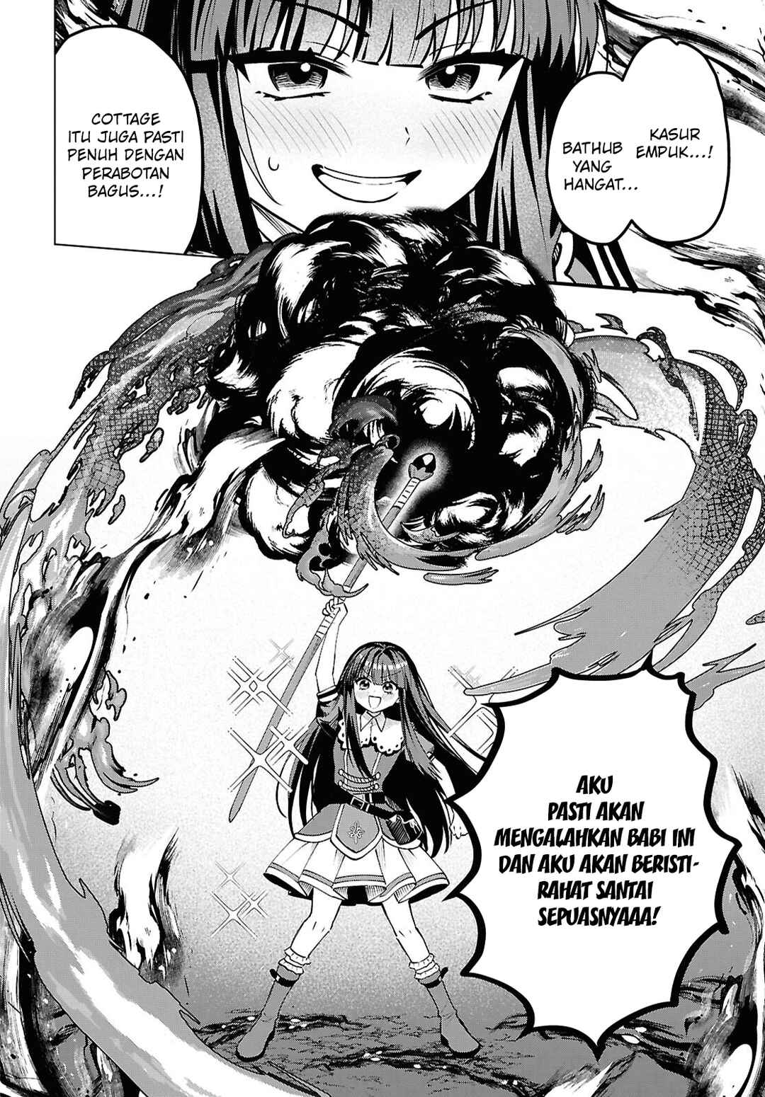 Doumo, Butsuyoku no Seijo desu: Musou Skill "Clear Houshuu" de Seidai ni Kanchigai Saremashita Chapter 3 - Page 15