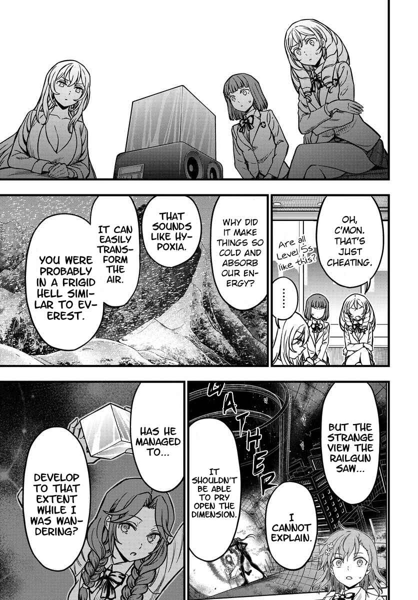 Toaru Majutsu no Index Gaiden - Toaru Kagaku no Mental Out Chapter 17 - Page 21