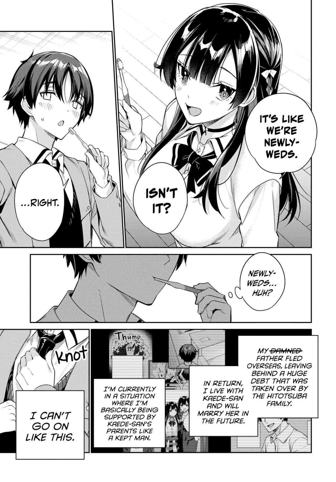 Ryoushin no Shakkin wo Katagawari Shite Morau Jouken wa Nihon Ichi Kawaii Joshikousei to Issho ni Kurasu Koto deshita. Chapter 27 - Page 13