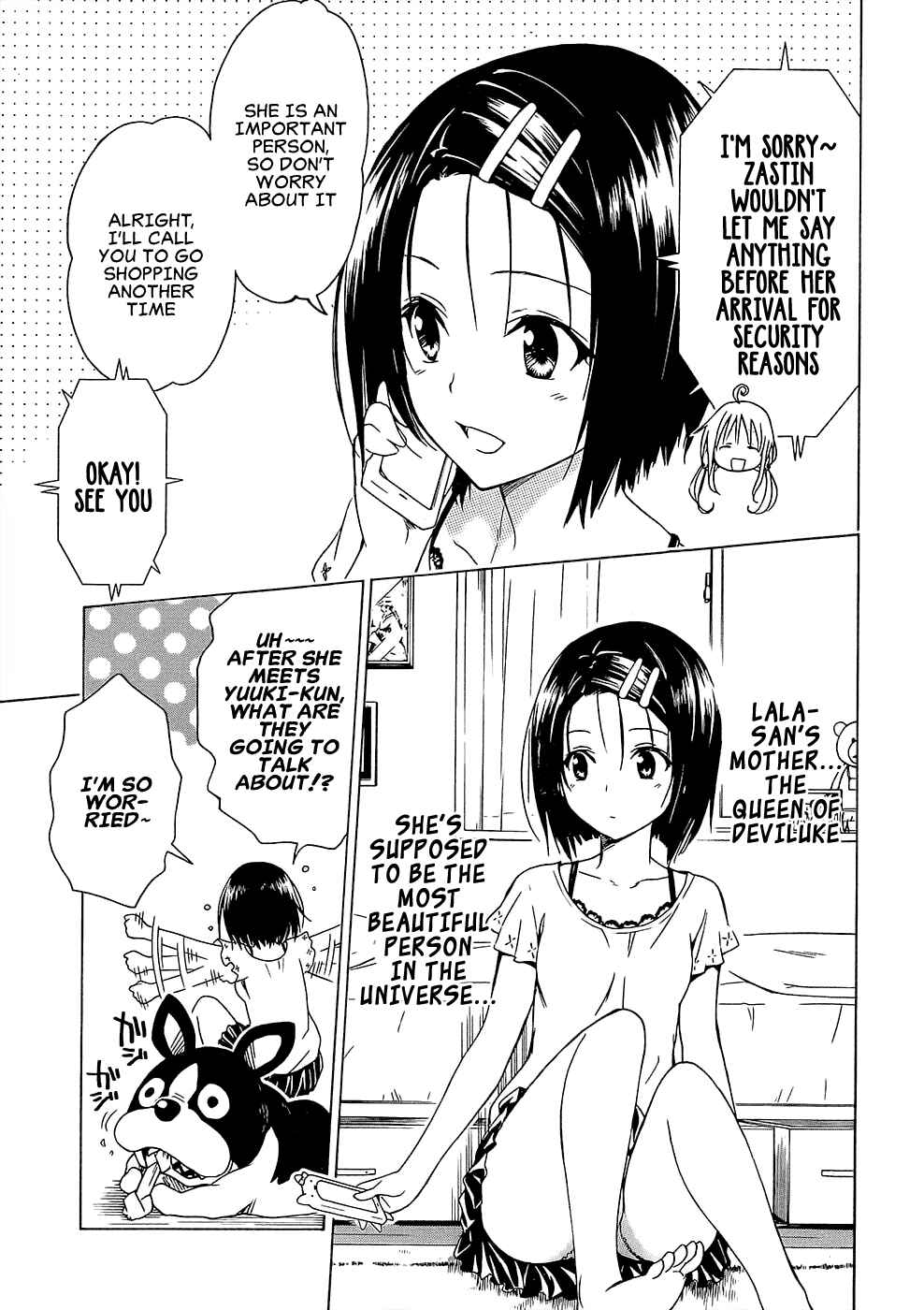 To Love Ru Darkness Chapter 49 - Page 13